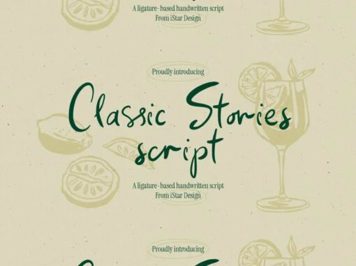 Classic Stories Font - Image 1