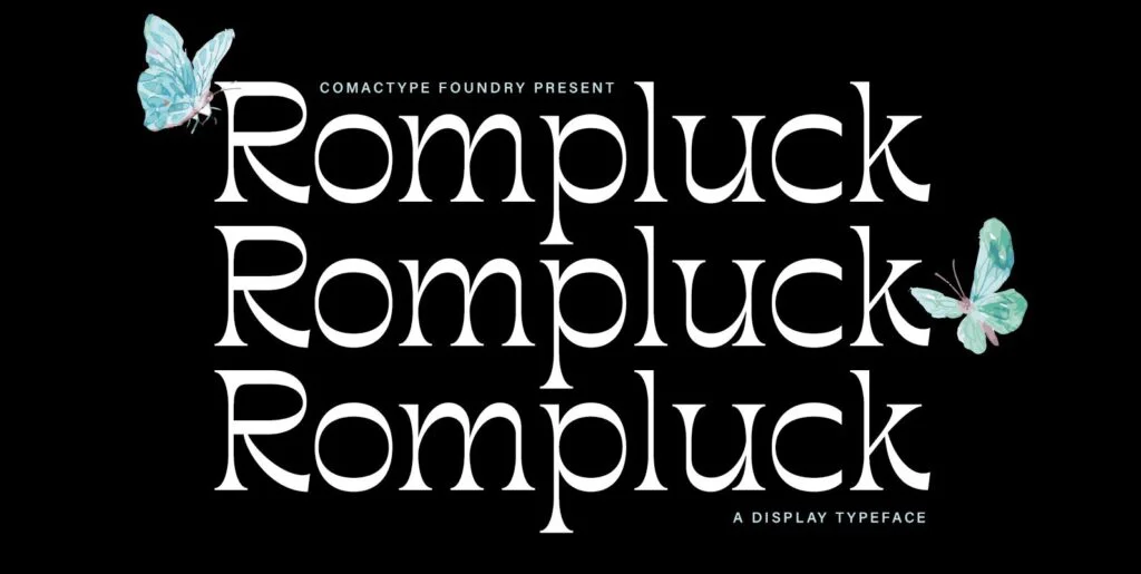 Rompluck Font - Image 2