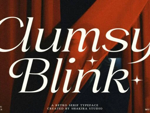 Clumsy Blink Font - Image 1